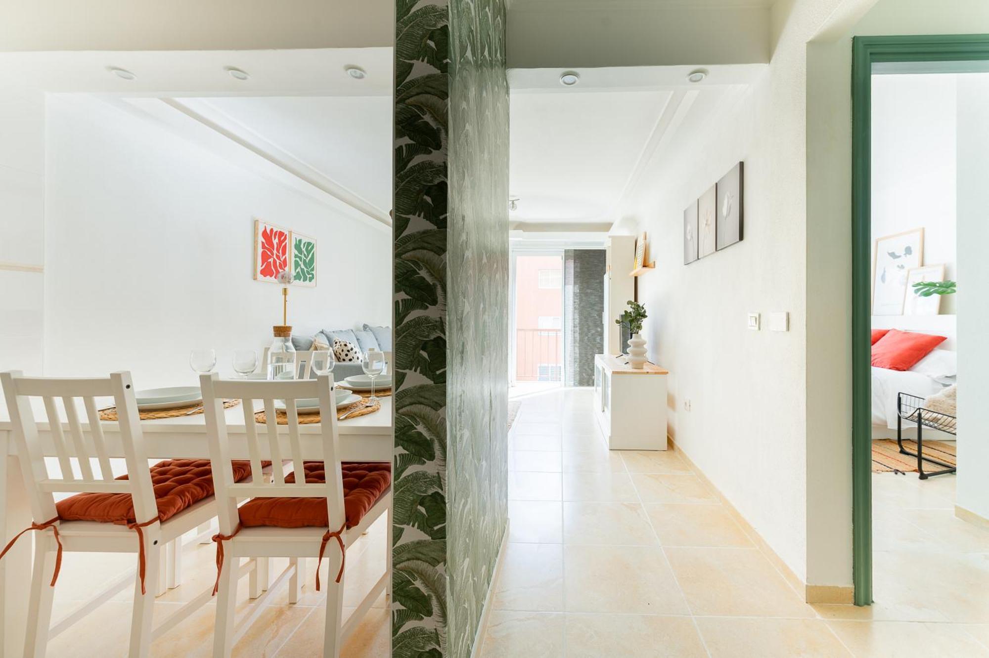 Apartamento Coqueto Con Terraza Junto A Канделария Екстериор снимка